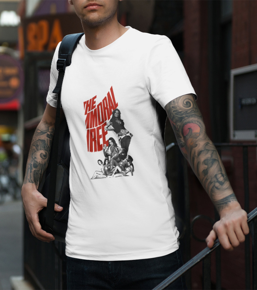 The Immoral Three Movie Art Pinup T-Shirt