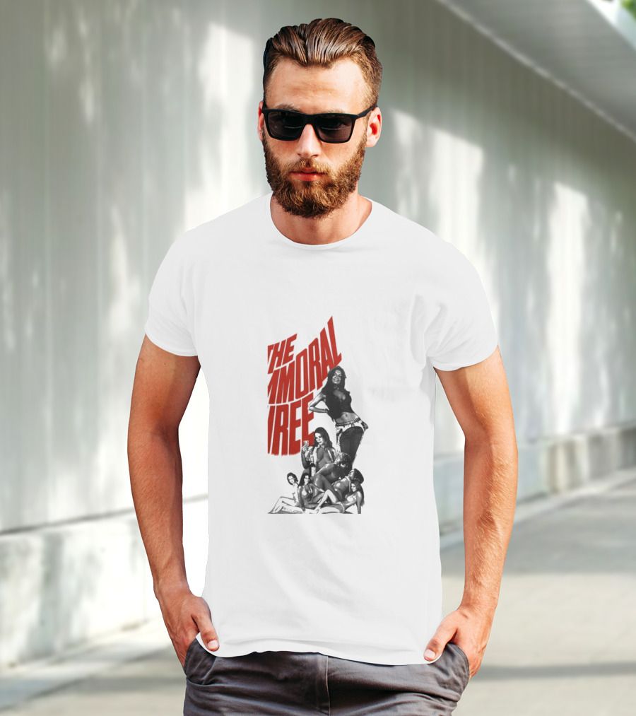 The Immoral Three Movie Art Pinup T-Shirt