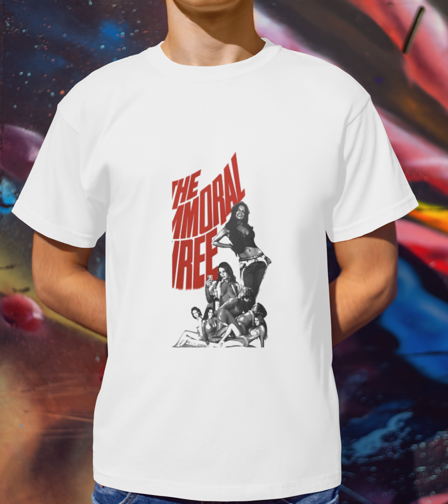 The Immoral Three Movie Art Pinup T-Shirt