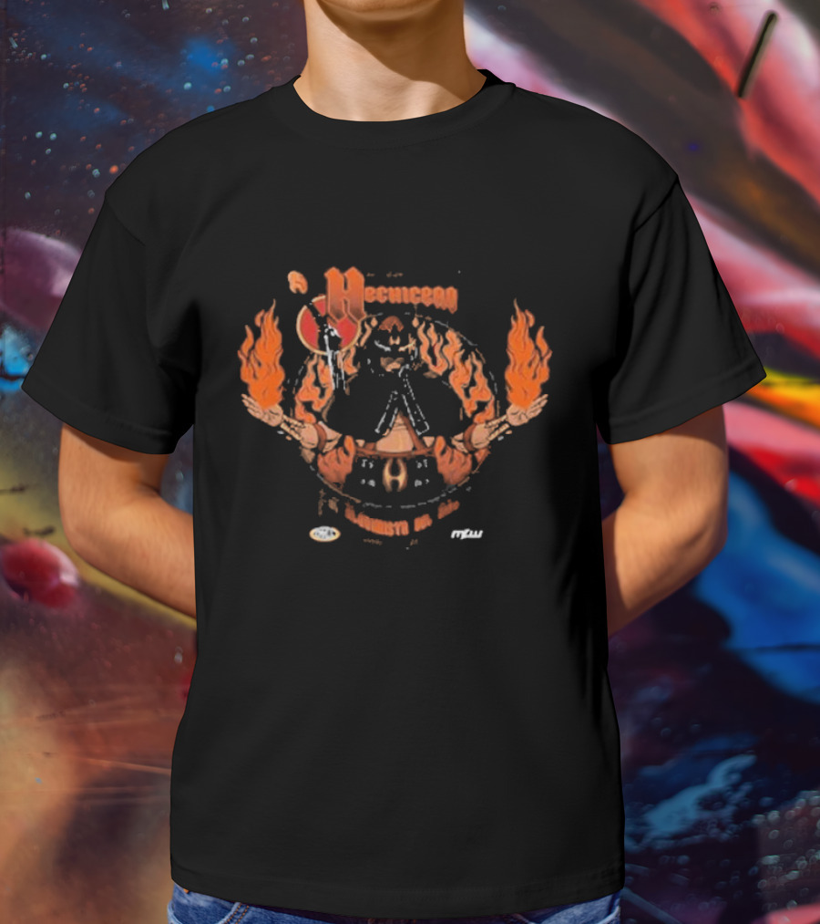 Hechicero Flames El Mago Al Servicio De Todos MLW T-Shirt