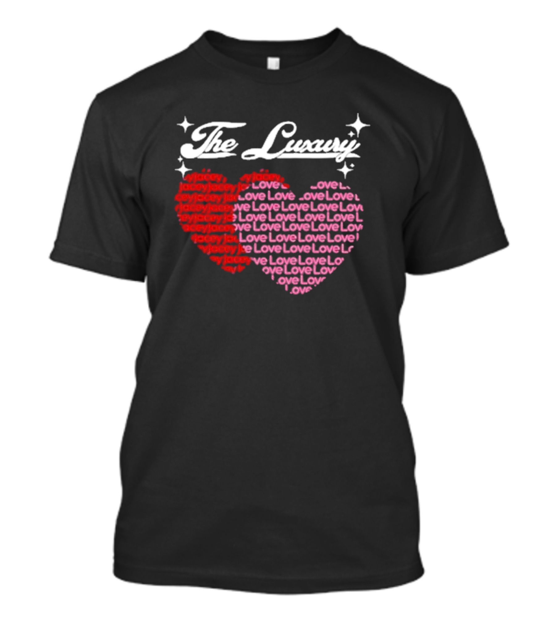 The Luxury Jacey Love Heart T-Shirt