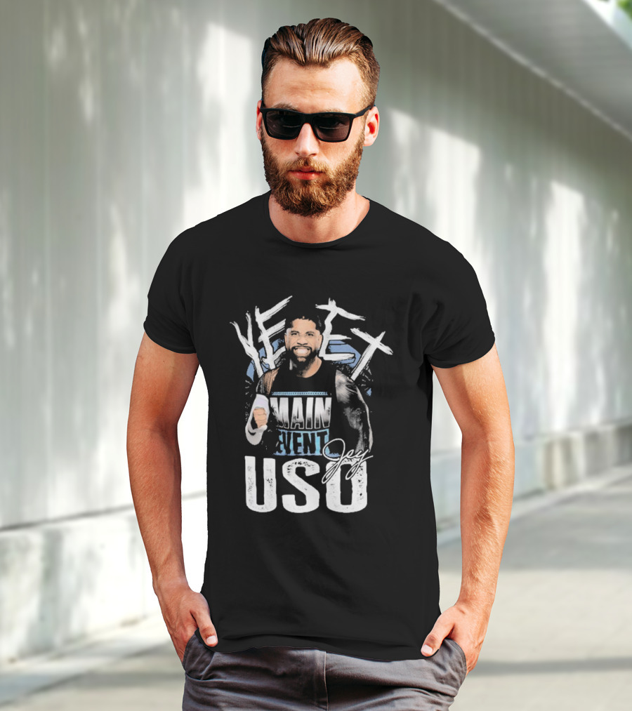 Main Event Yeet Jey Uso Ripple Junction Signature T-Shirt