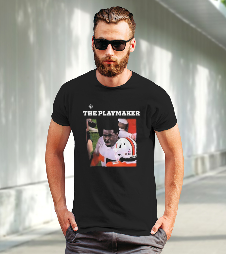 The Playmaker Michael Irvin Miami Hurricanes T-Shirt