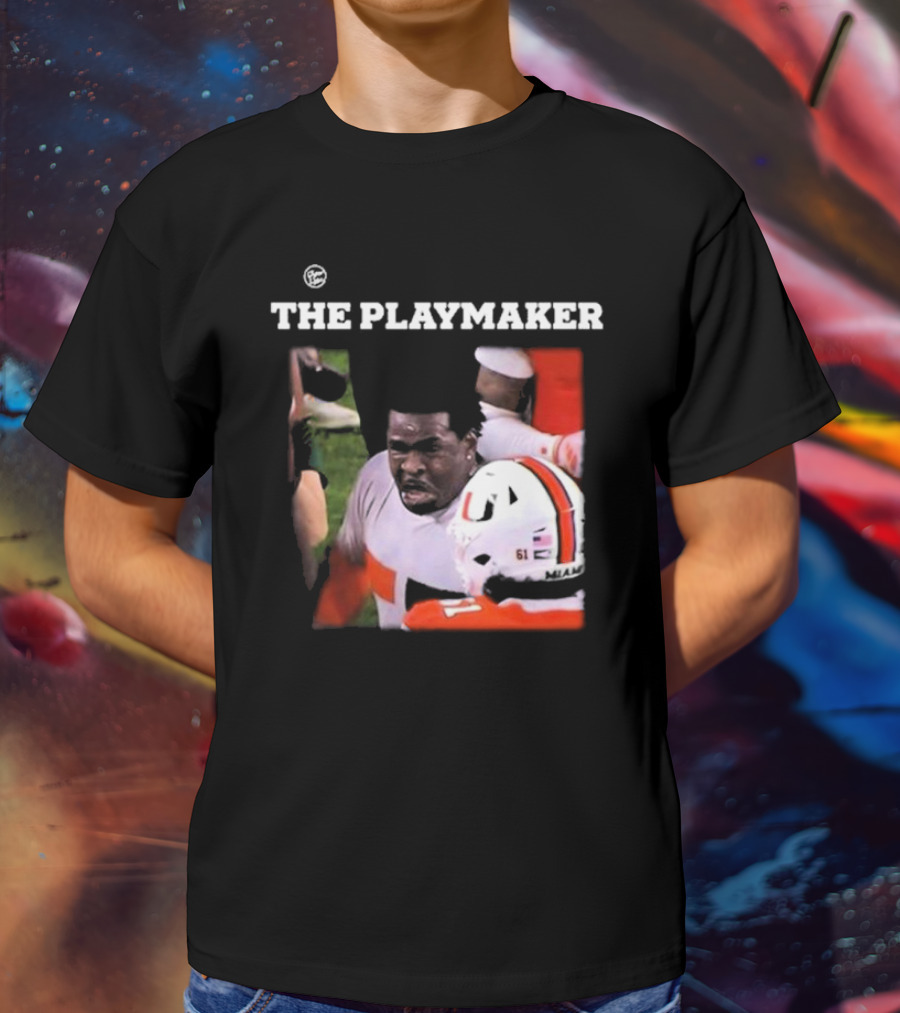 The Playmaker Michael Irvin Miami Hurricanes T-Shirt