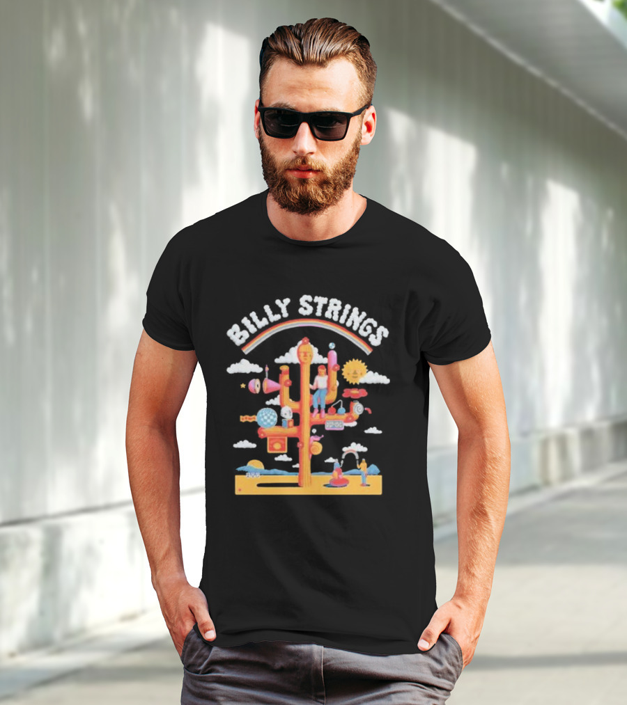 Billy Strings The Gathering Surreal Tree And Cloud Landscape T-Shirt