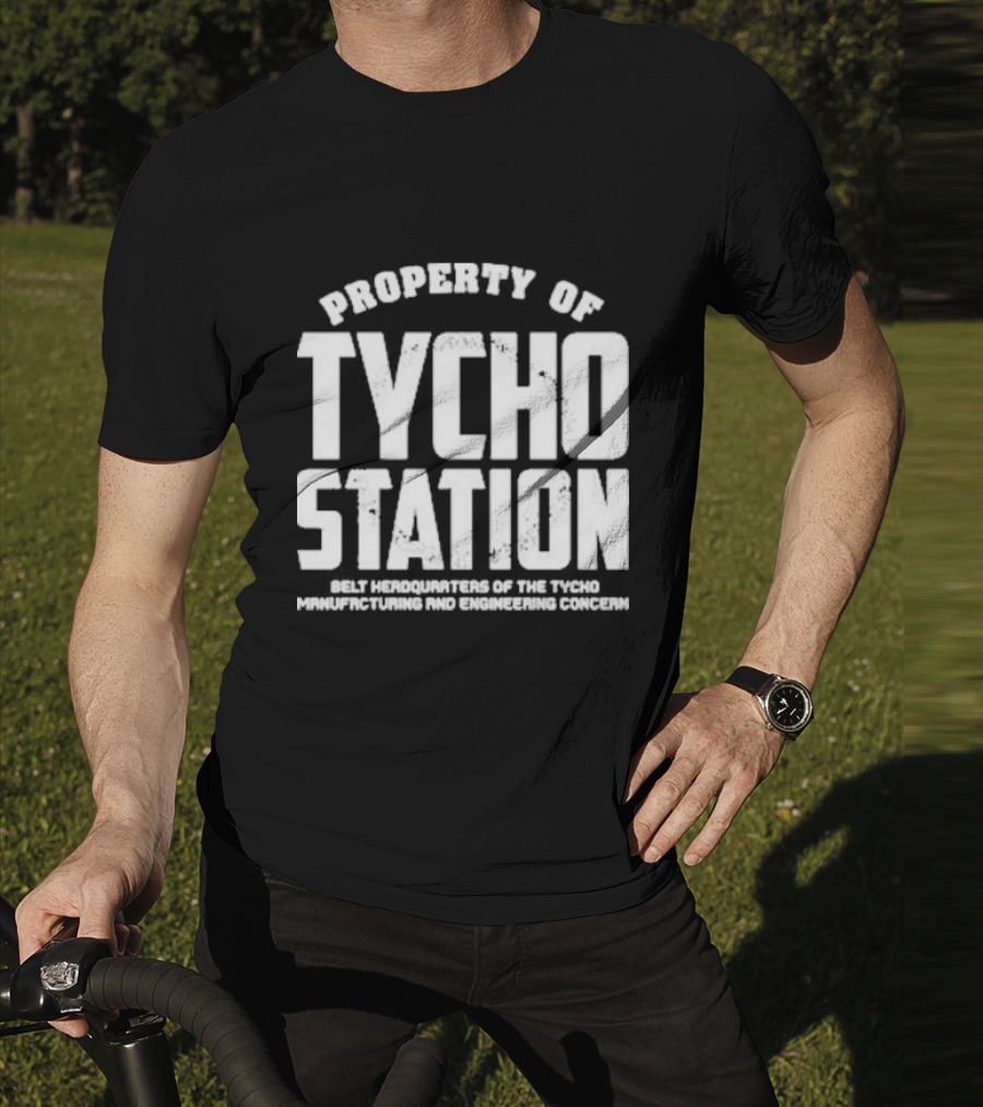 Property Of Tycho Station Belt Headquarters Tycho Manufacturing And Engineering Concern T-Shirt