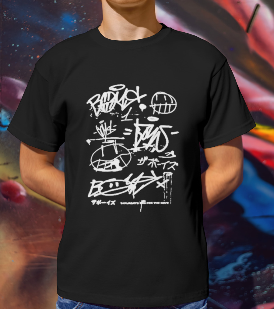 The Boys Street Vandal Graffiti Saturdays Are For The Boys T-Shirt