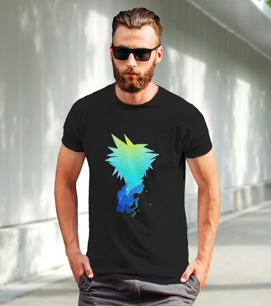 The Key Donnie Spiky Neon Profile T-Shirt