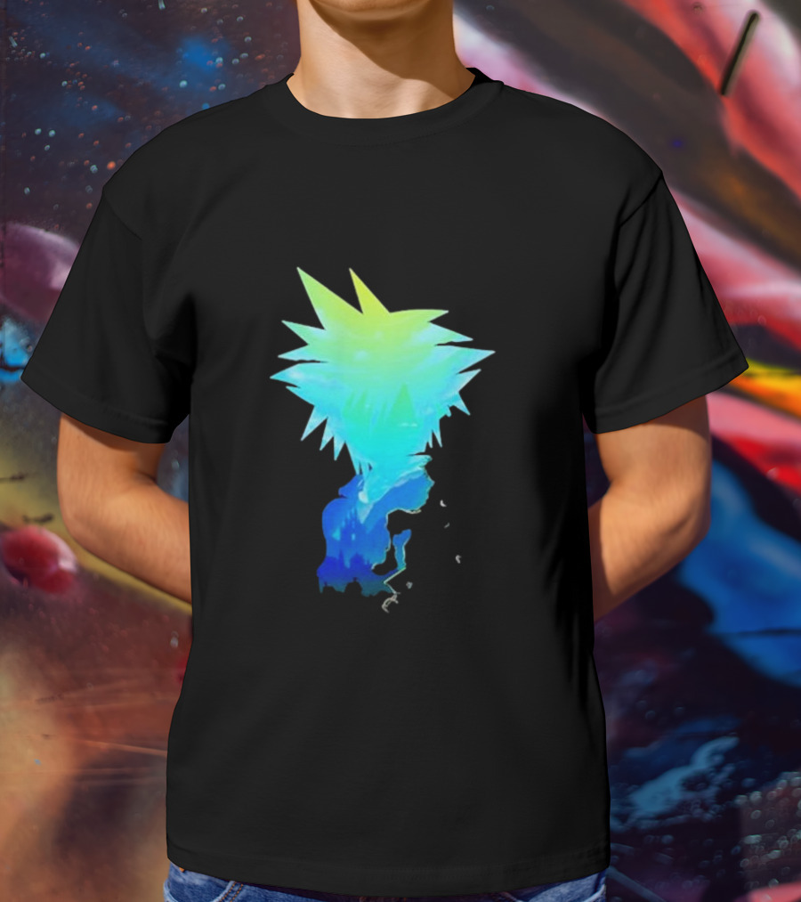 The Key Donnie Spiky Neon Profile T-Shirt