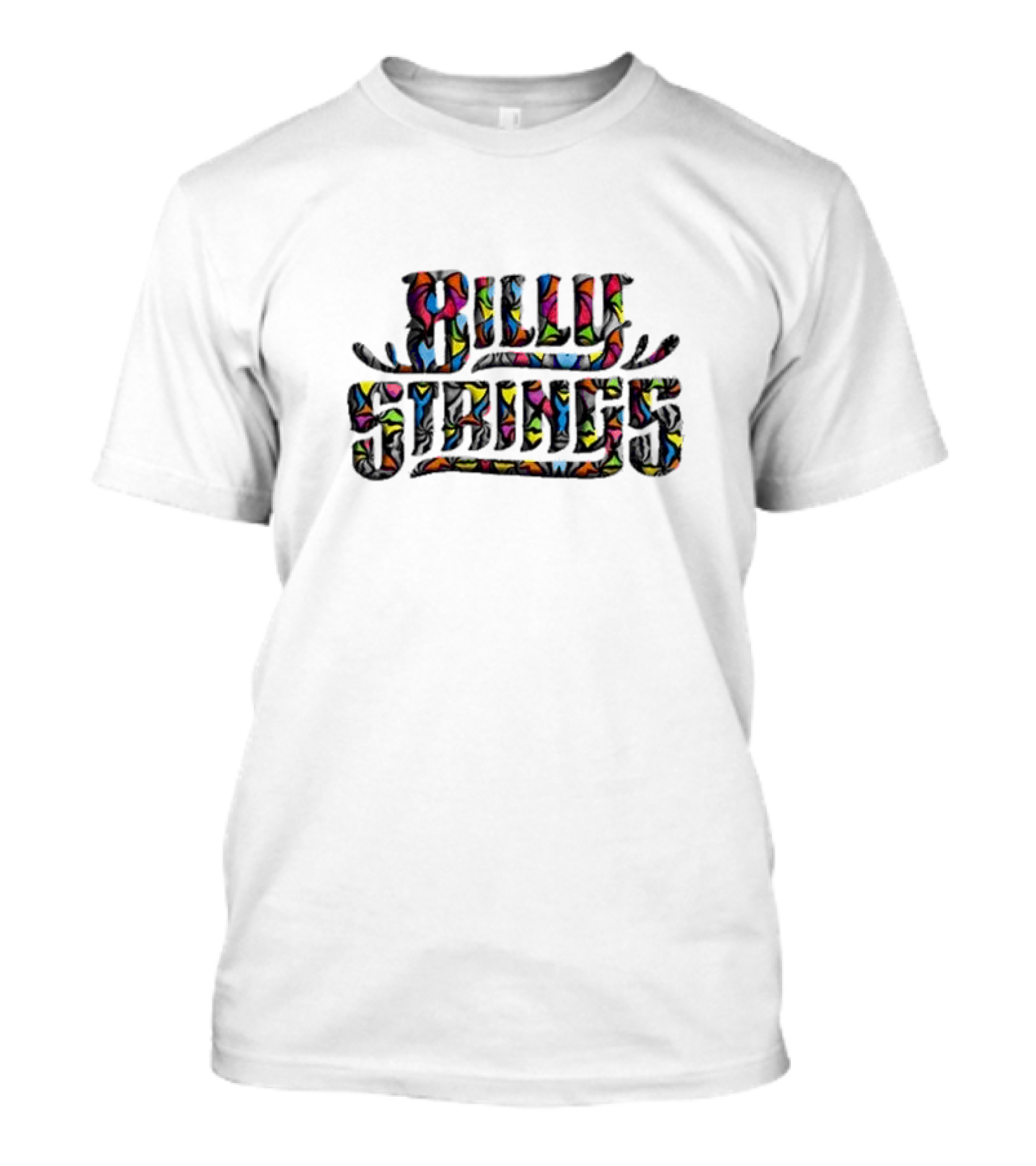 Billy Strings Vibrant Patterned T-Shirt