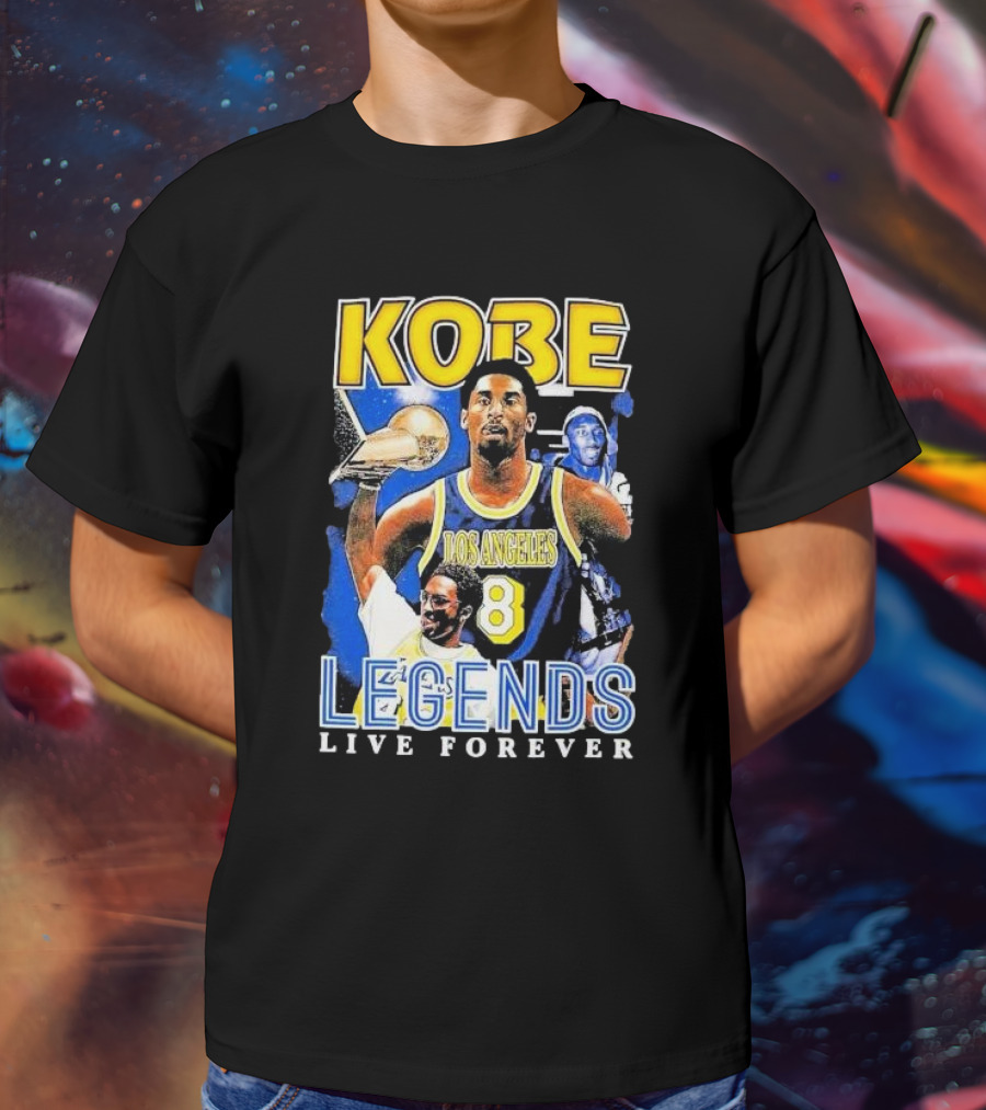 Kobe Los Angeles 8 Legends Live Forever T-Shirt