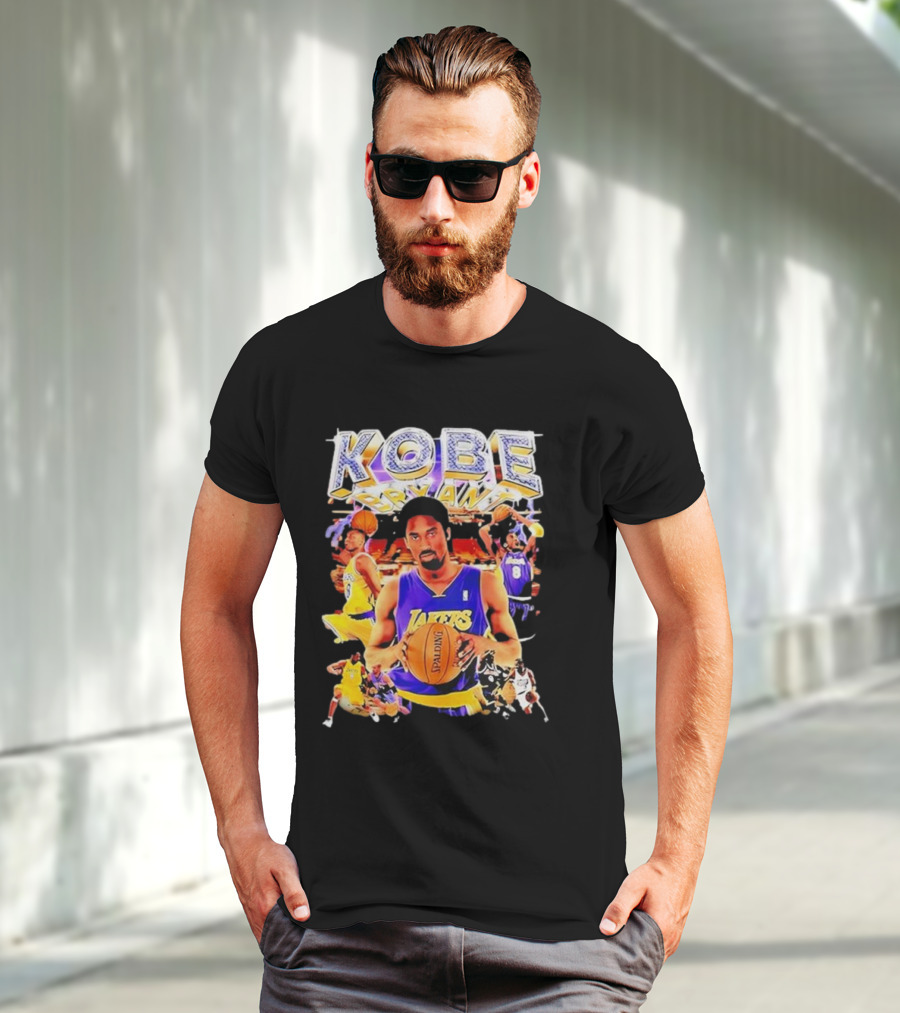 Kobe Bryant Lakers Basketball T-Shirt