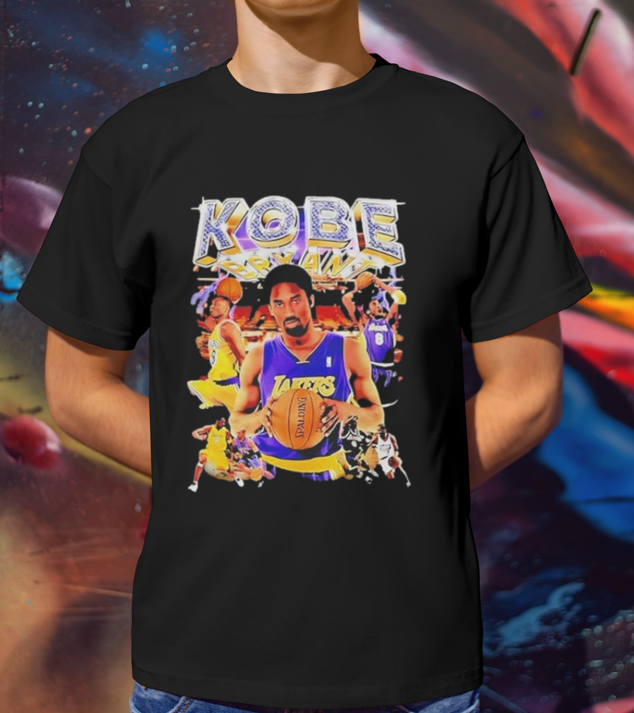 Kobe Bryant Lakers Basketball T-Shirt