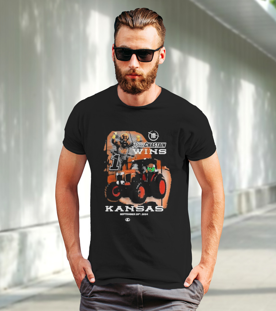 Ross Chastain Wins Kansas September 29 T-Shirt