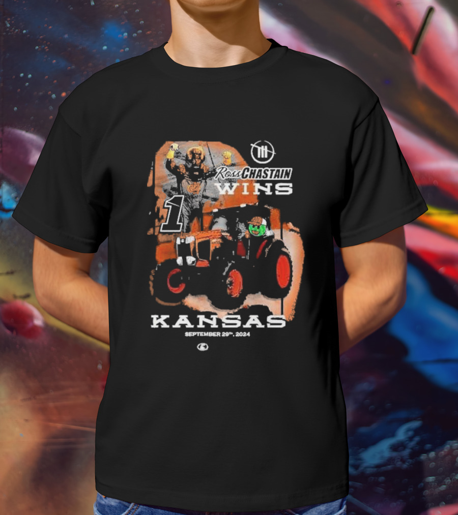 Ross Chastain Wins Kansas September 29 T-Shirt