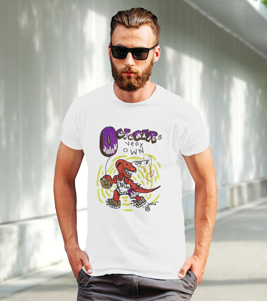 OCTOBER VERY OWN OVO Basketball Dinosaur T-Shirt