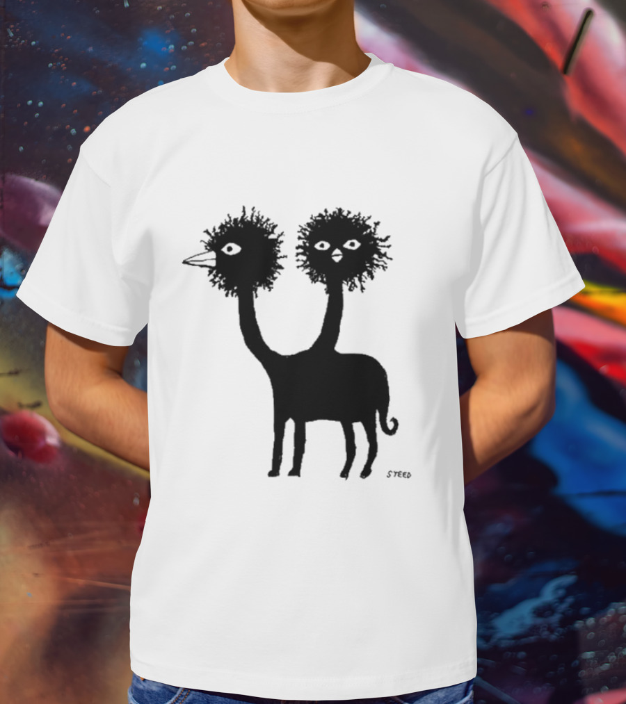 The New Yorker Ed Steed’s Two-Headed Fantasy Creature T-Shirt