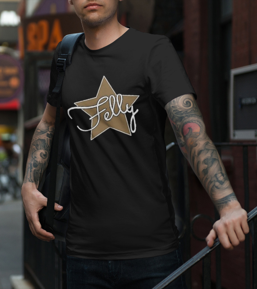 Felly Star Logo From Felly Music Store Collection T-Shirt