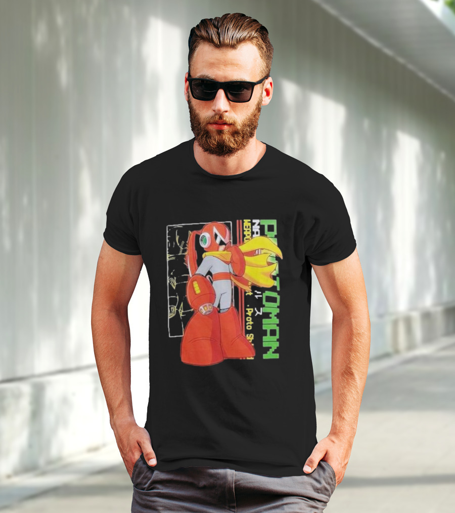 MegaMan Proto Man Robot Hero T-Shirt