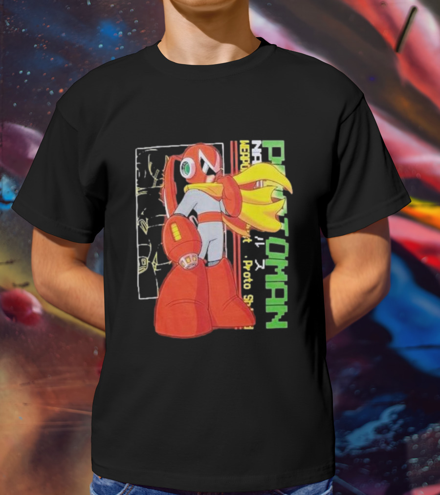MegaMan Proto Man Robot Hero T-Shirt