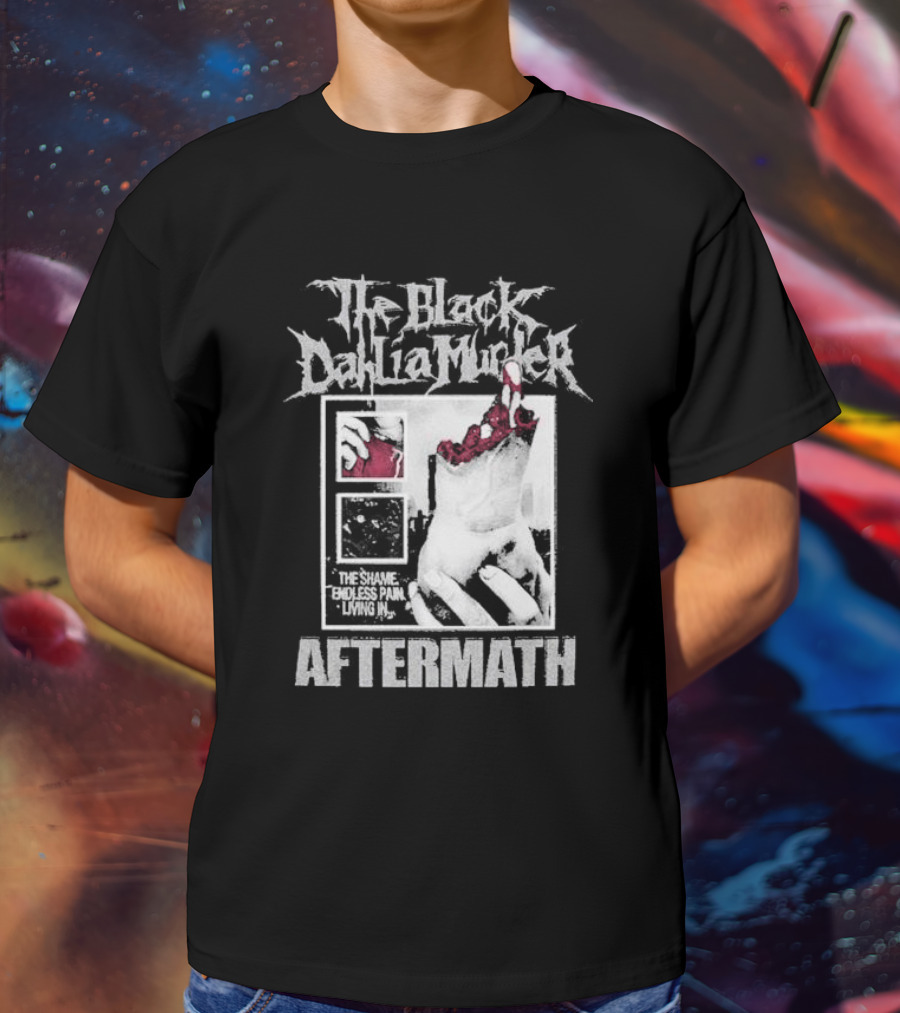 The Black Dahlia Murder The Shame Embless Pain Living In Aftermath T-Shirt