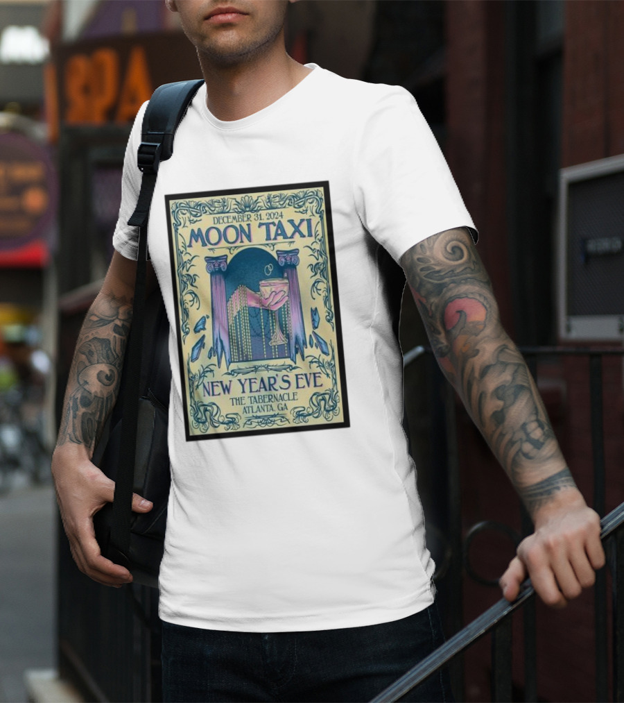 Moon Taxi New Year's Eve The Tabernacle Atlanta GA December 31 T-Shirt