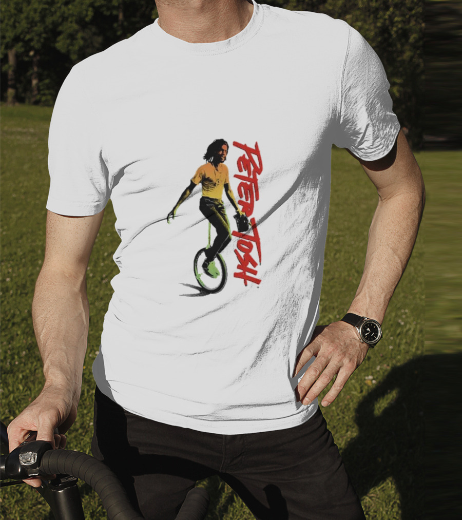 Peter Tosh Unicycle Ride Musician T-Shirt