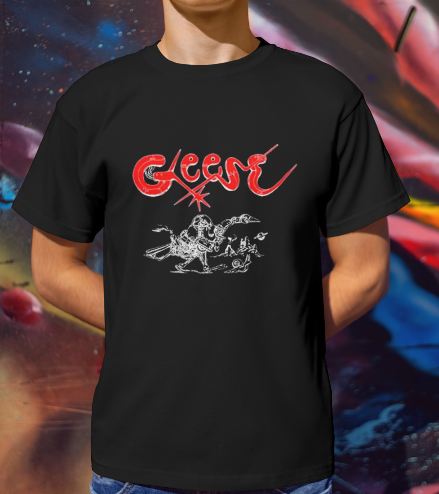 Geese Sci-Fi Futuristic Adventure T-Shirt