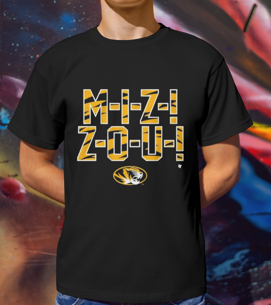 Mizzou Tigers Chant M-I-Z Z-O-U T-Shirt