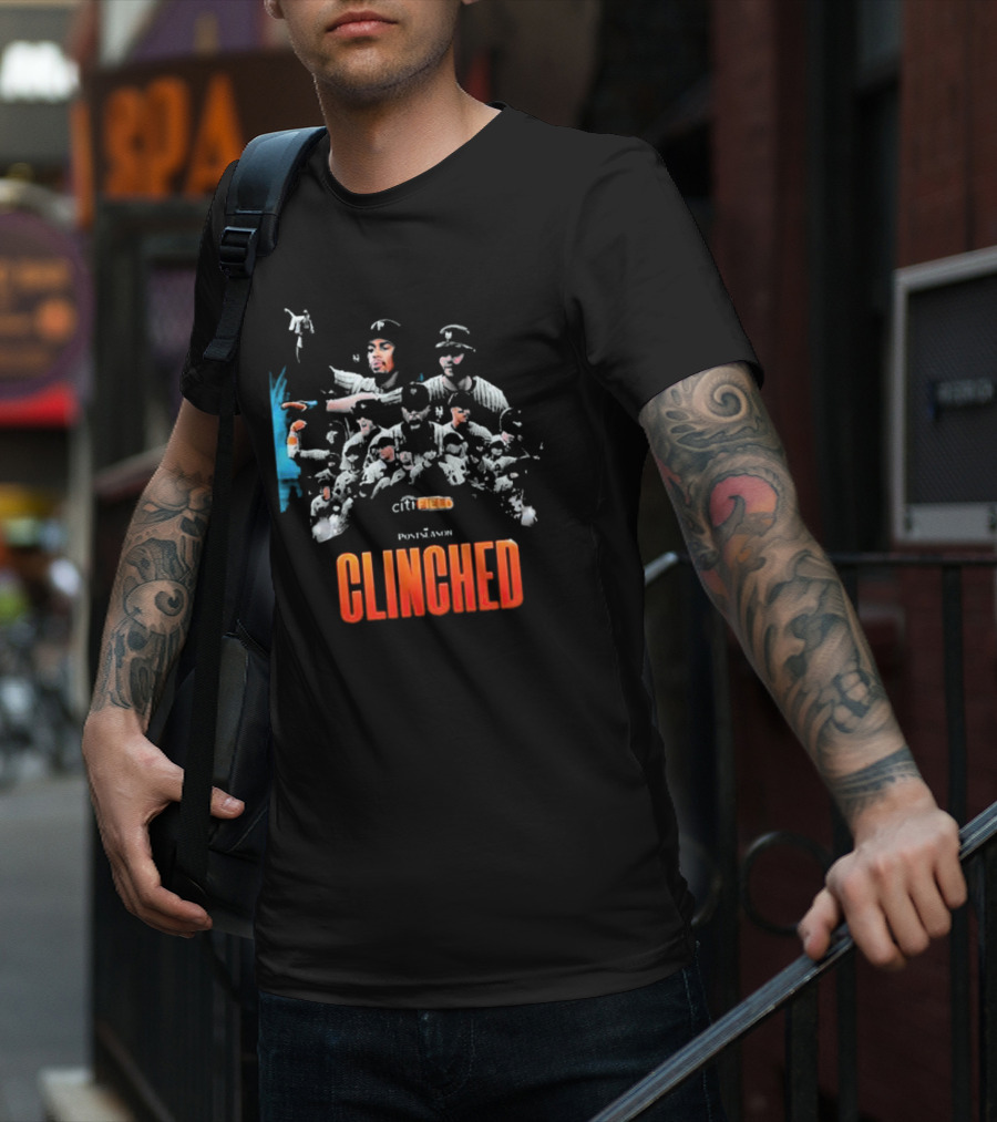 Citi Field Pontiacs Clinched Baseball T-Shirt