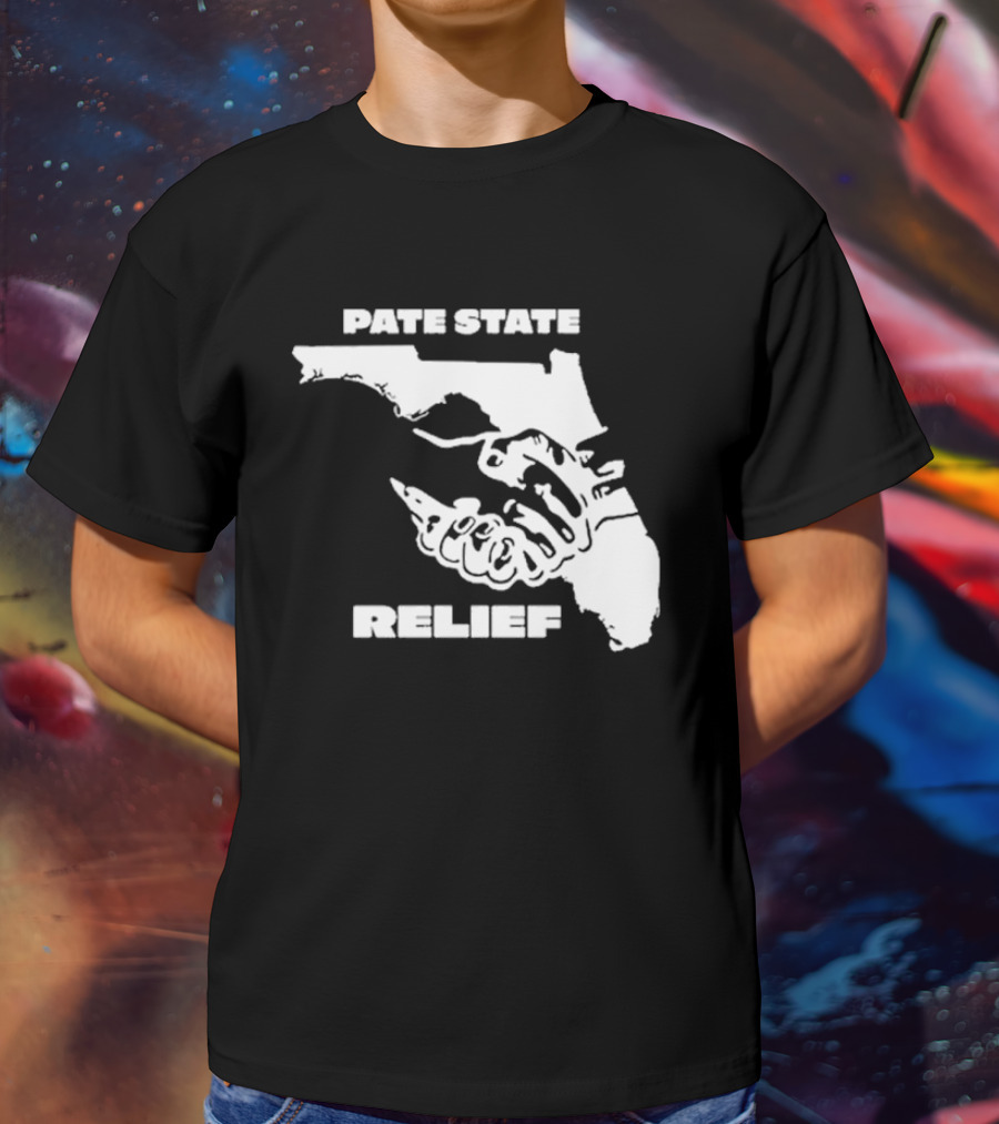 Pate State Florida Relief T-Shirt