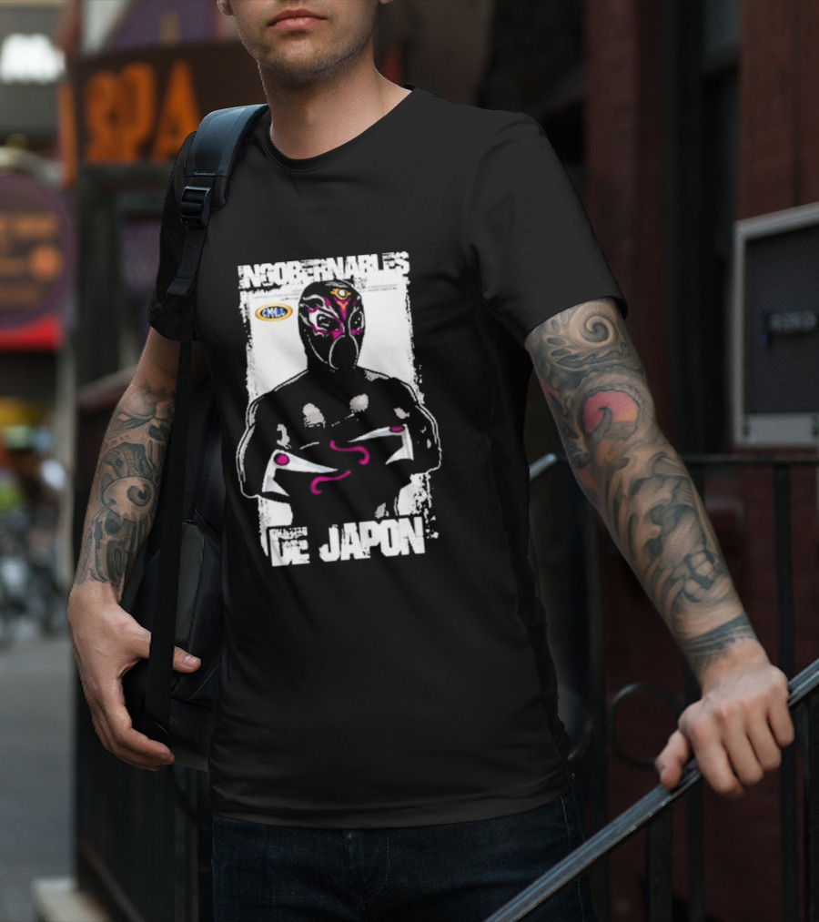 Ingobernables De Japon CMLL Titán Masked Wrestler T-Shirt