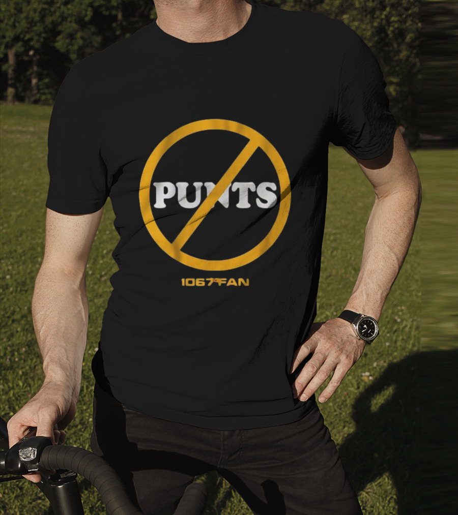 Washington Football 106.7 Fan No Punts T-Shirt