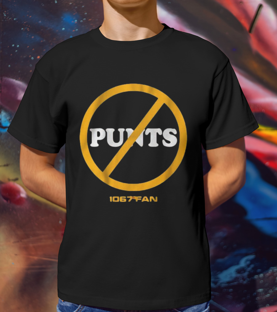 Washington Football 106.7 Fan No Punts T-Shirt