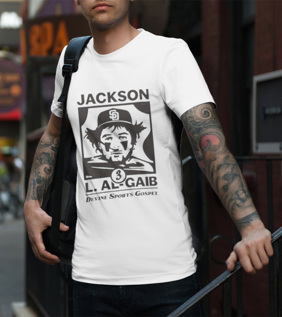 Jackson Al Gaib SD Baseball Devine Sports Gospel T-Shirt