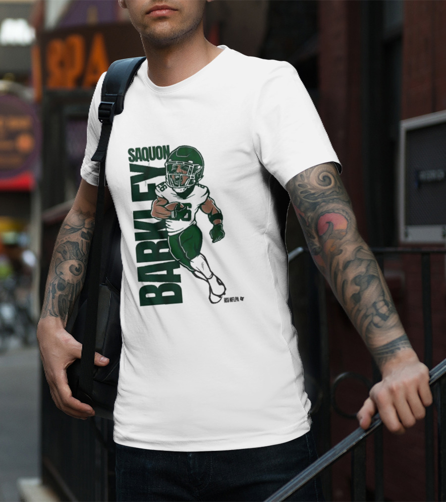 Saquon Barkley NFLPA Superhero Star T-Shirt