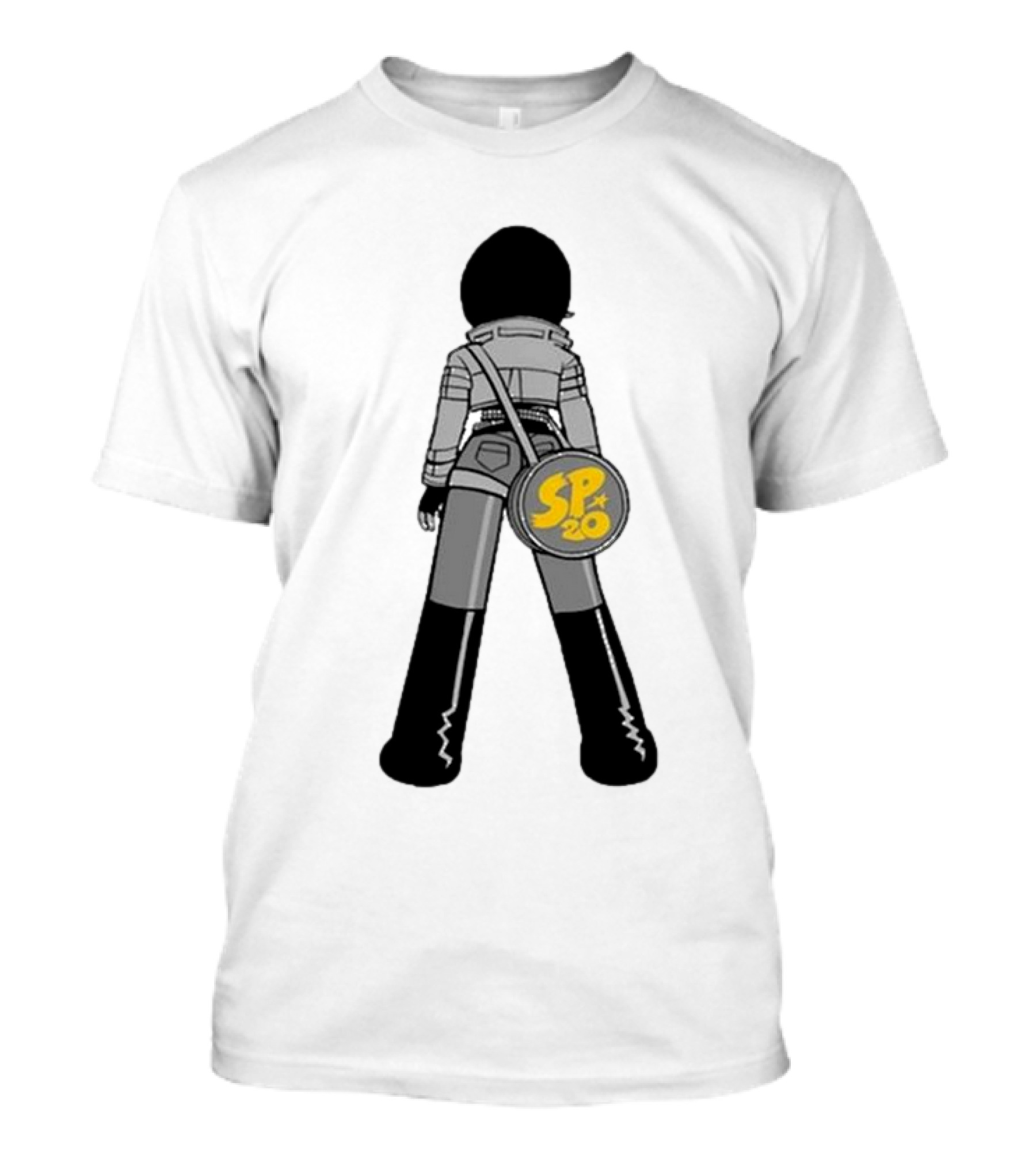 SP20 Ramona Black And Gray Character With Bag T-Shirt