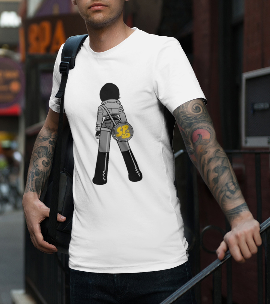 SP20 Ramona Black And Gray Character With Bag T-Shirt