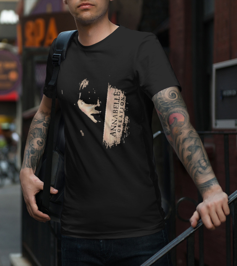 Annabelle Creation Annabelle Mask Horror T-Shirt