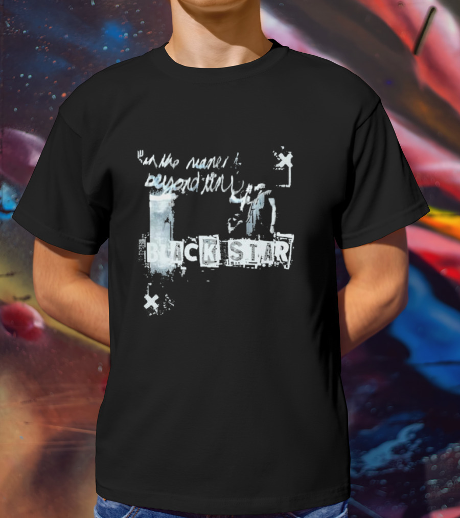 In The Name Beyond Time Black Star T-Shirt