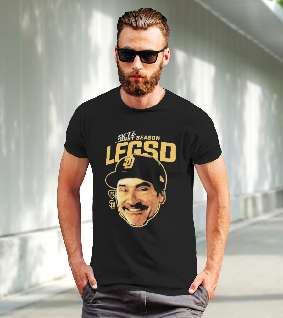 Pete Season Lfgsd San Diego Baseball Legends Cap T-Shirt