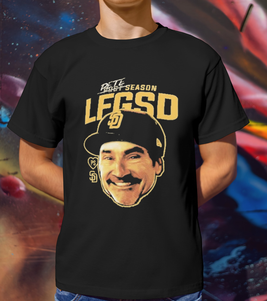 Pete Season Lfgsd San Diego Baseball Legends Cap T-Shirt