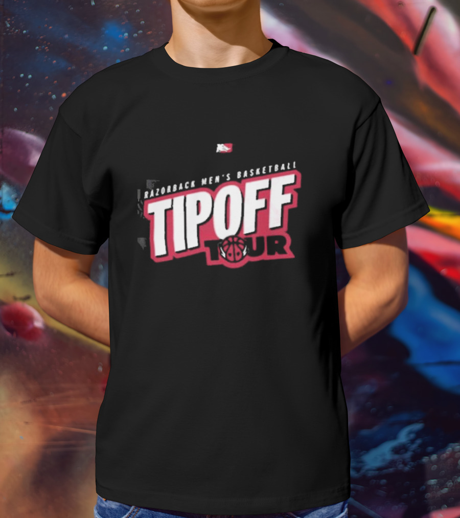 Razorback Men's Basketball Tipoff Tour T-Shirt