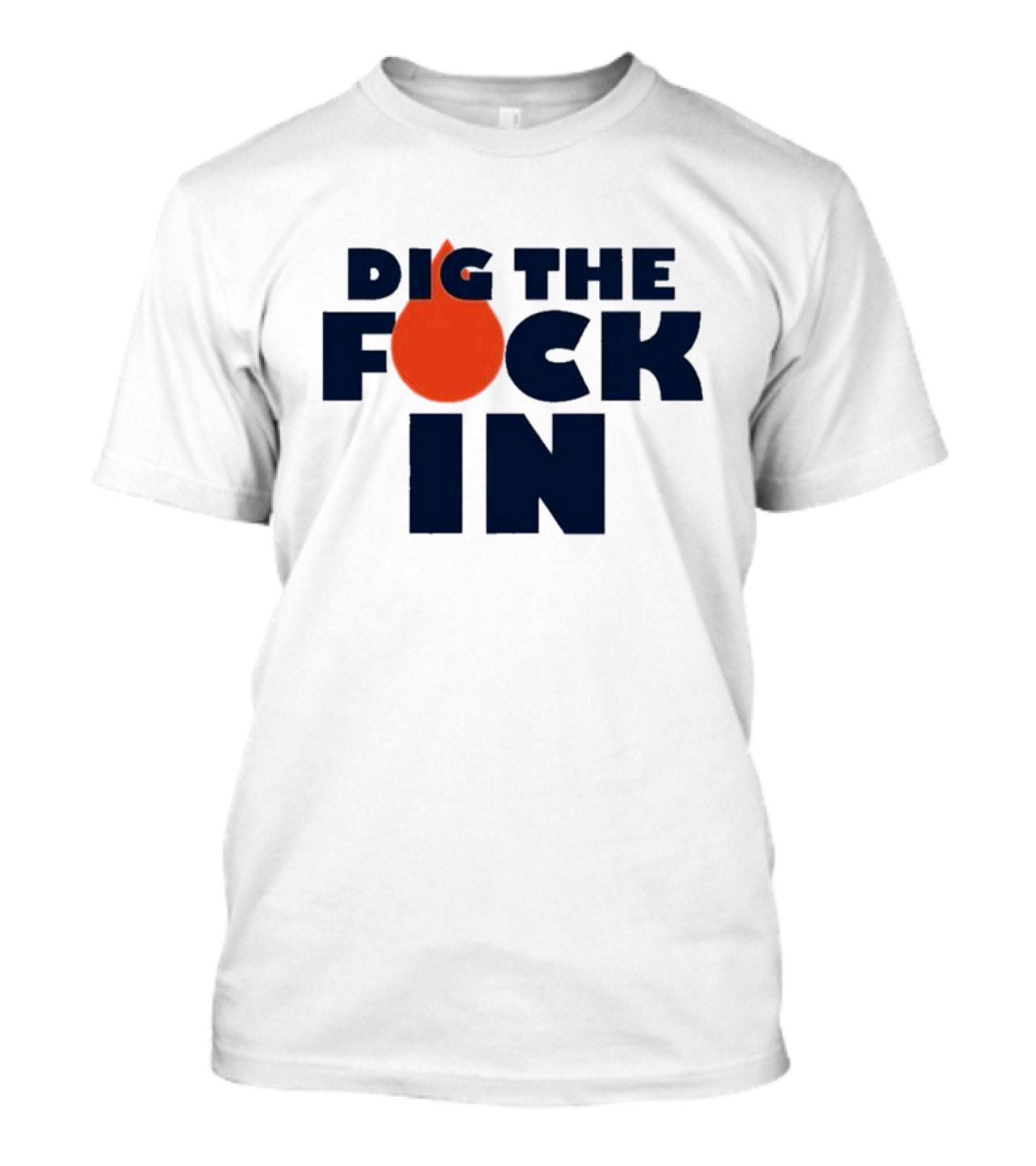 Edmonton Oilers Dig The Fck In T-Shirt