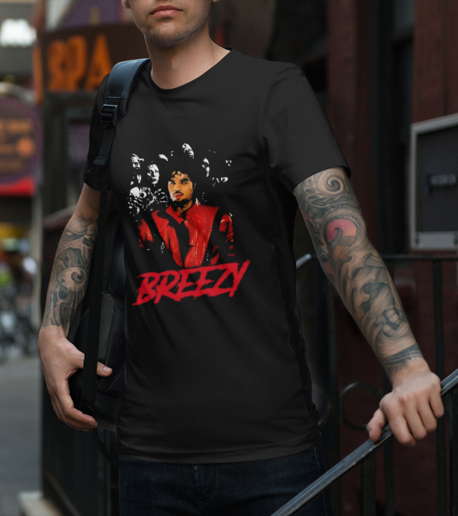 Breezy Thriller Jacket Midnight T-Shirt