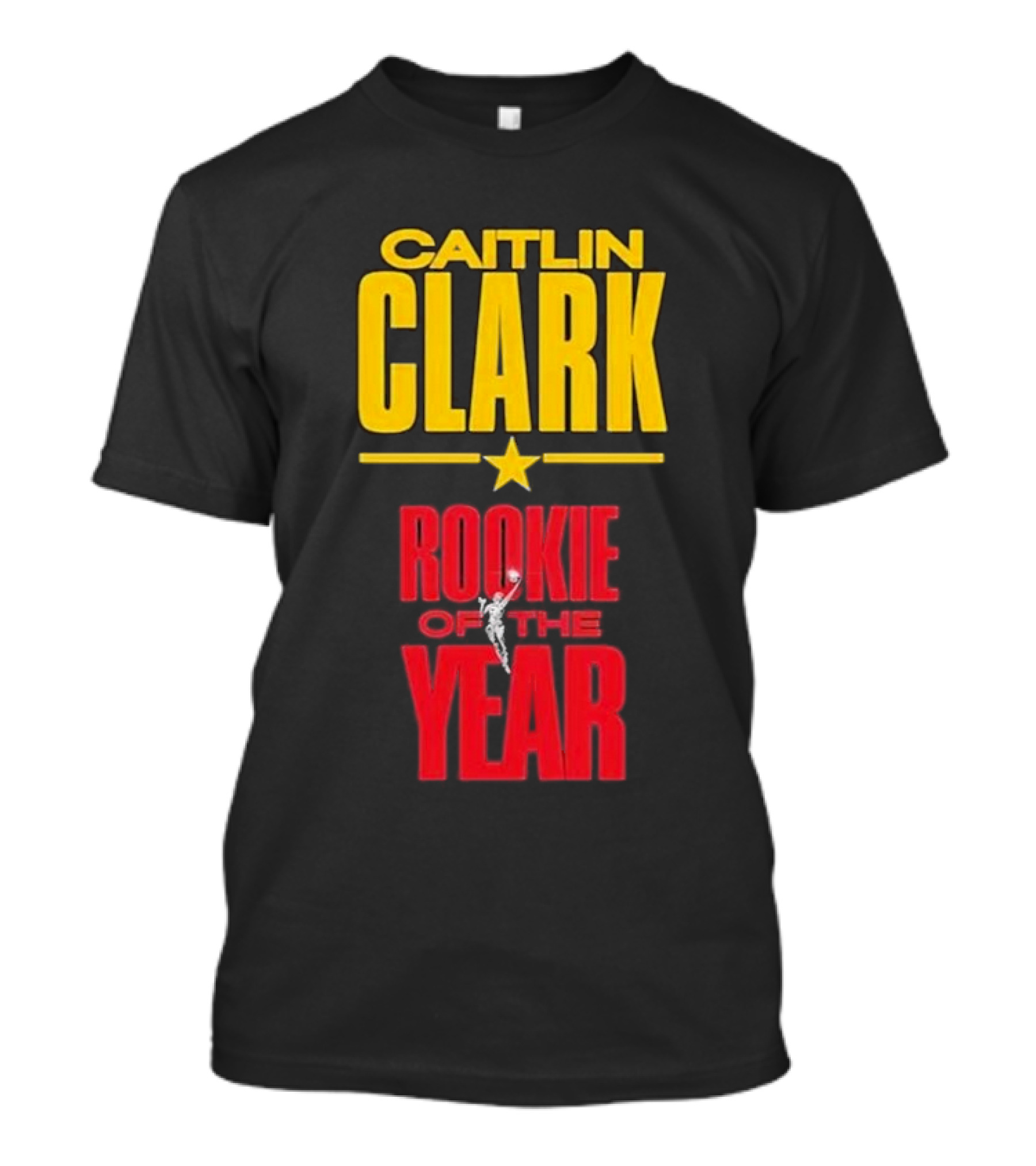Caitlin Clark Rookie Of The Year Star Athletic Achievement 24 T-Shirt