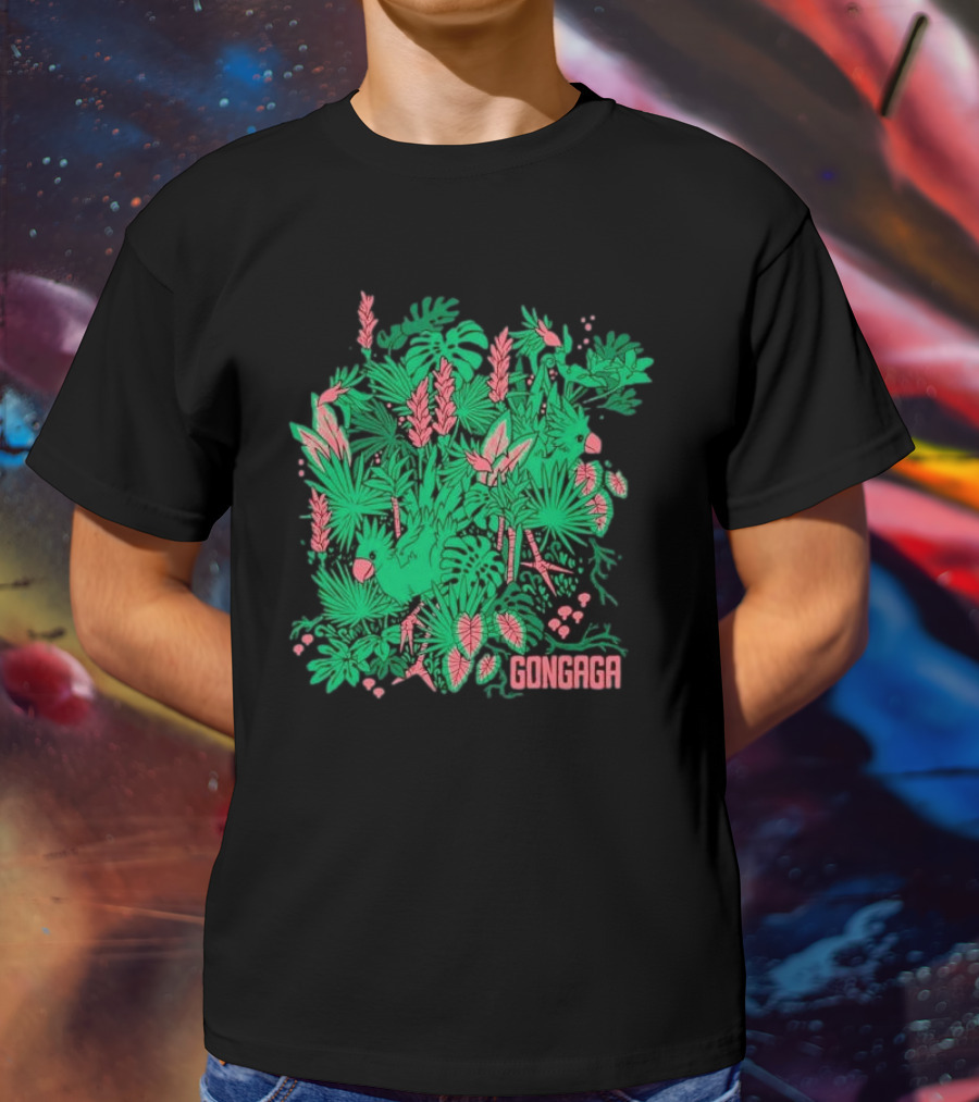 Gongaga Jungle Chocobo Susie Draws T-Shirt