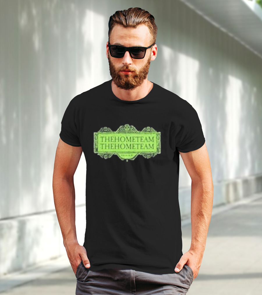 The Home Team Beetlejuice Beetlejuice Vintage Green Text T-Shirt