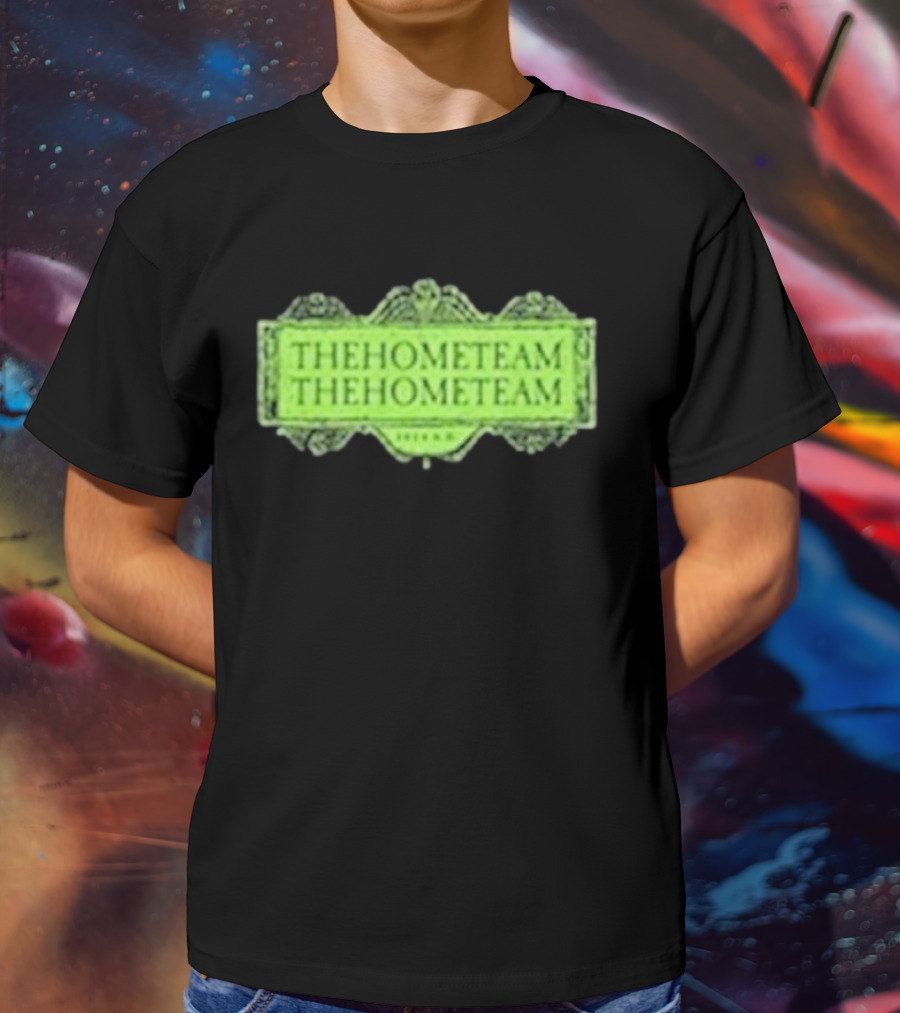 The Home Team Beetlejuice Beetlejuice Vintage Green Text T-Shirt