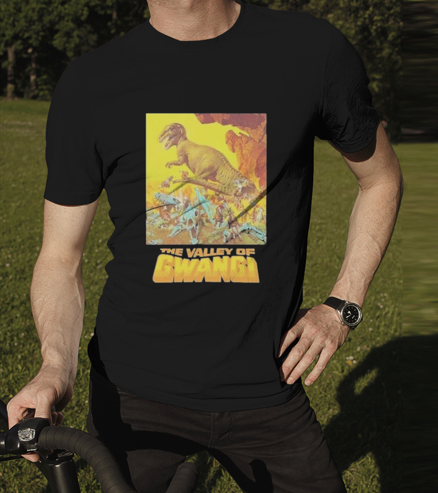 The Valley Of Gwangi Dinosaur Adventure Scene T-Shirt